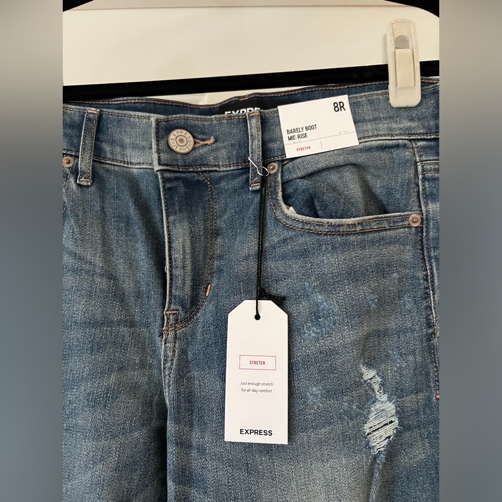 Barely Boot Mid Rise Jean